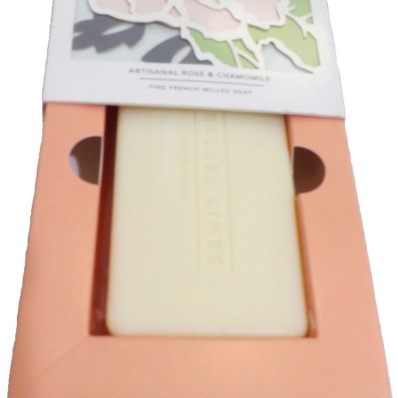 Boxed French Milled Soap Rose & Chamomile - Picture 3 of 3